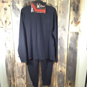 Spyder 2 piece jogger lounge set men’s size large NWT
